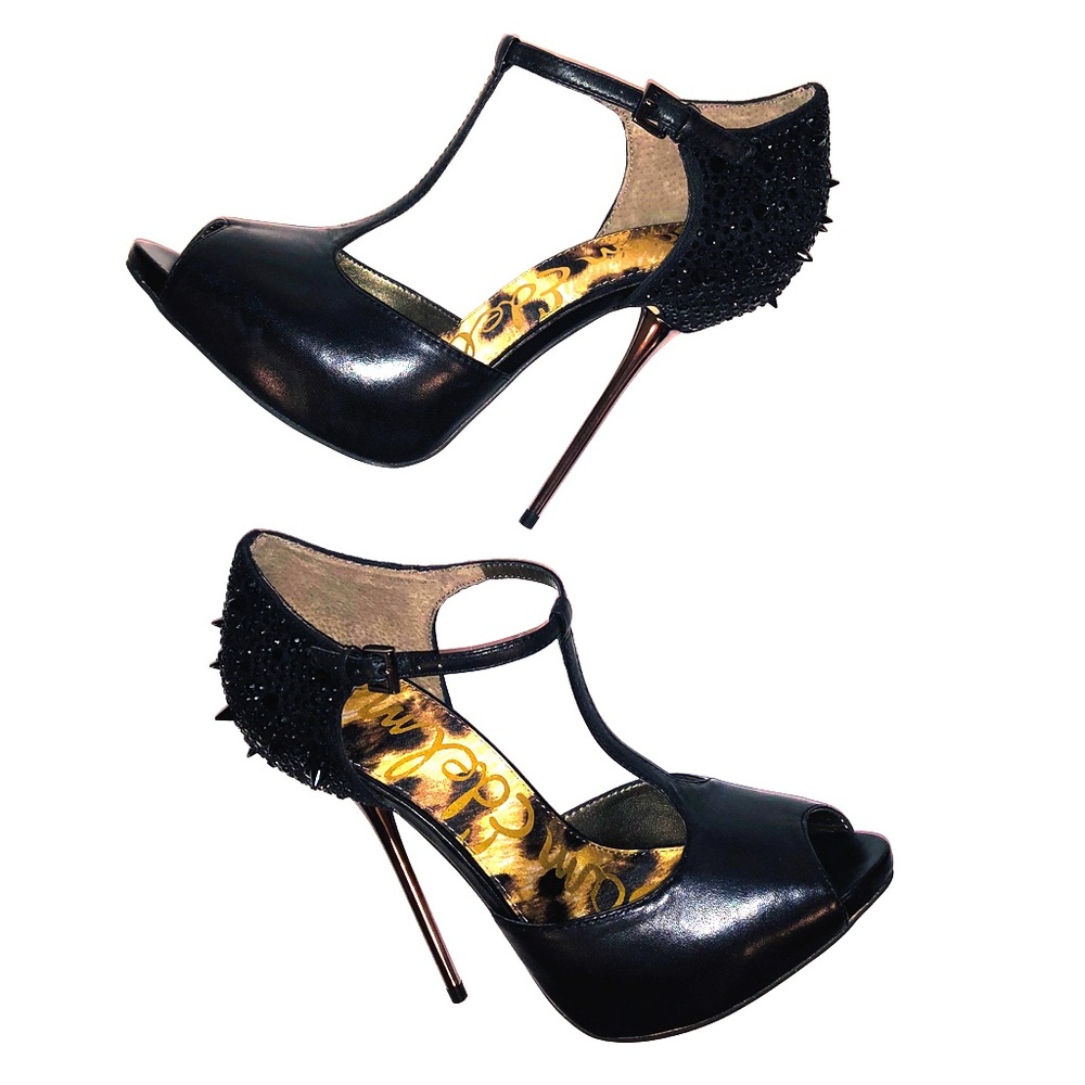 Sam Edelman Black Scarlett Heels